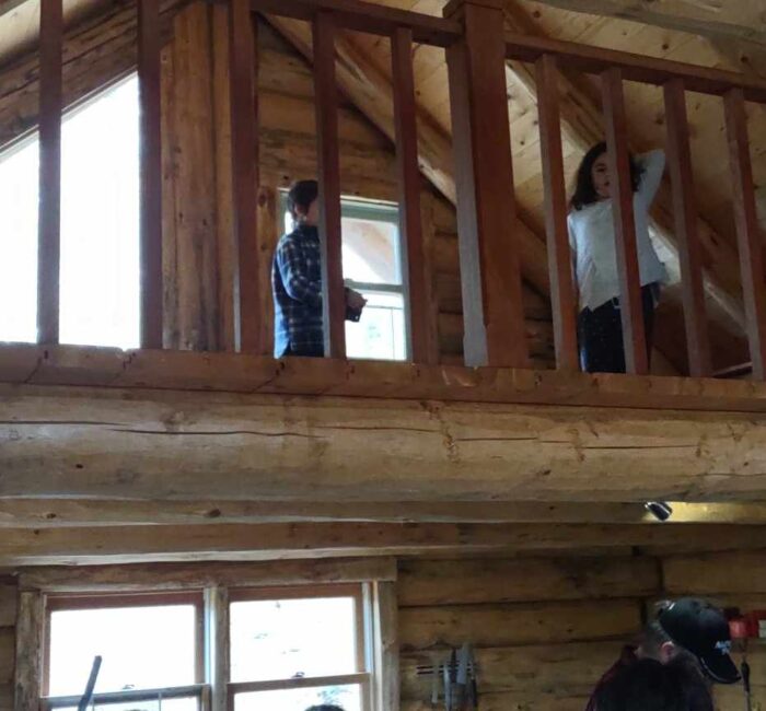 Inside the cabin