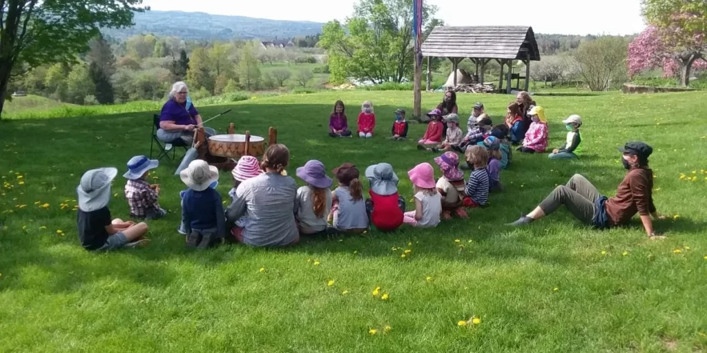 Telling the Abenaki story.