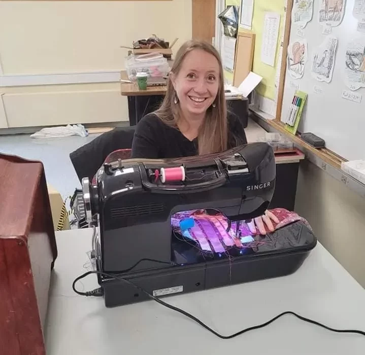 Making a ribbon skirt