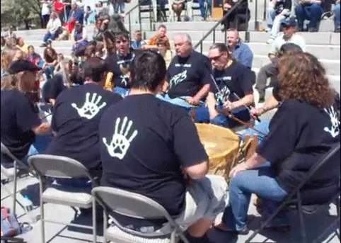Recognition Day - Drumming at the Capital